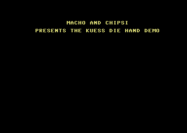 Kuess Die Hand